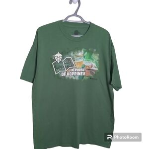 The Mountain Green "In‎ Pursuit of Hoppiness" T-Shirt Size XL